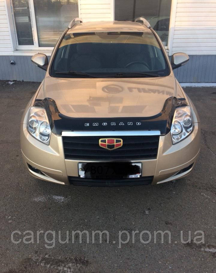 

Мухобойка, дефлектор капота Geely Emgrand X7 с 2013- г.в.
