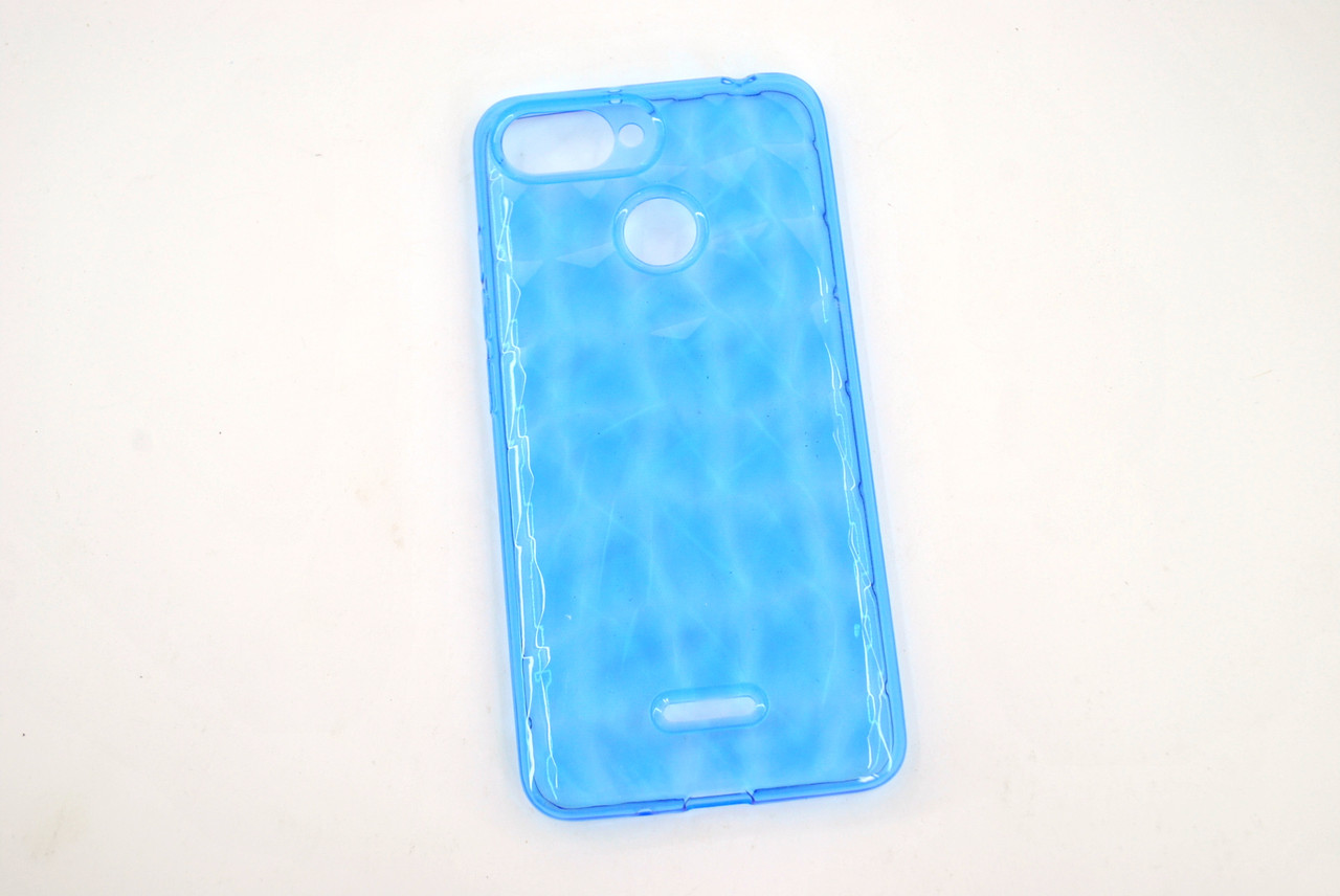 

Чехол для телефона Xiaomi Redmi 6 Silicone Prism Series голубой