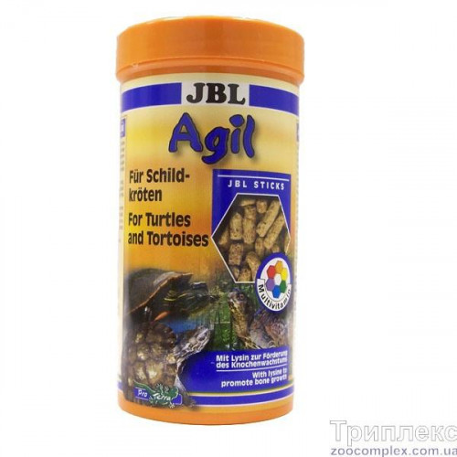 Основной корм в форме палочек JBL Agil для водных черепах размером 10-Нет в наличии