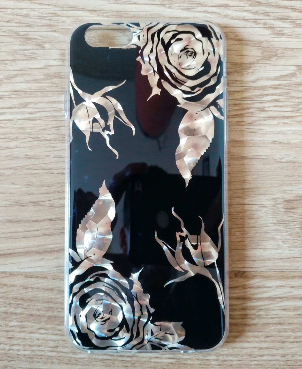 

Cиликоновый чехол с рисунком для Apple iPhone 6 / Apple iPhone 6s, Черный