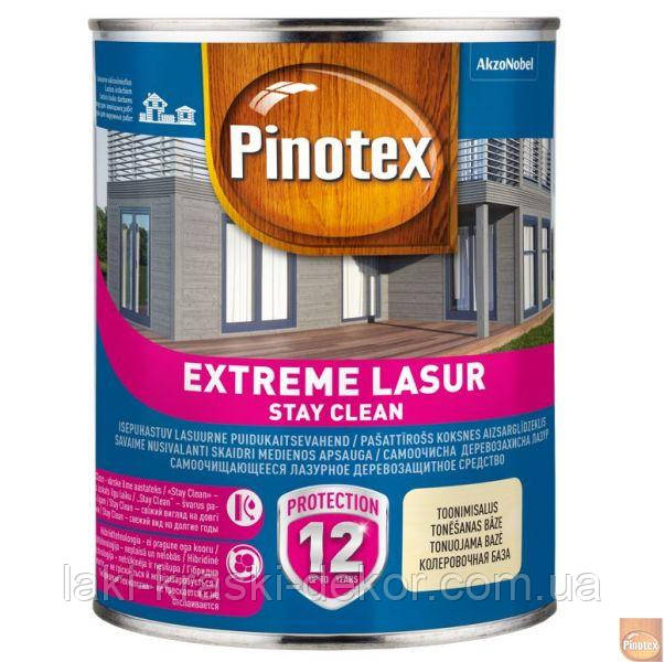 

Pinotex EXTREME LASUR Самоочищающееся лазурное деревозащитное средство 1 л