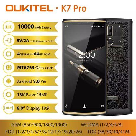 

Oukitel K7 Pro 4/64gb 10000mah global version Face ID