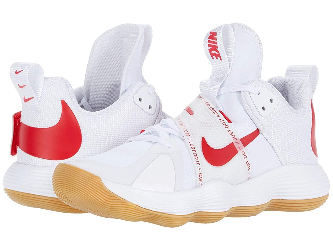 

Кроссовки/Кеды (Оригинал) Nike React Hyperset White/University Red/Gum Light Brown