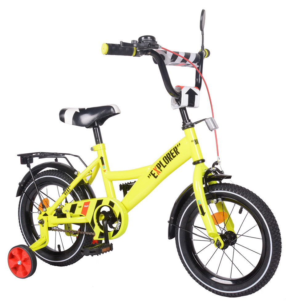 

Детский двухколёсный велосипед TILLY EXPLORER 14" T-214110 yellow, Желтый