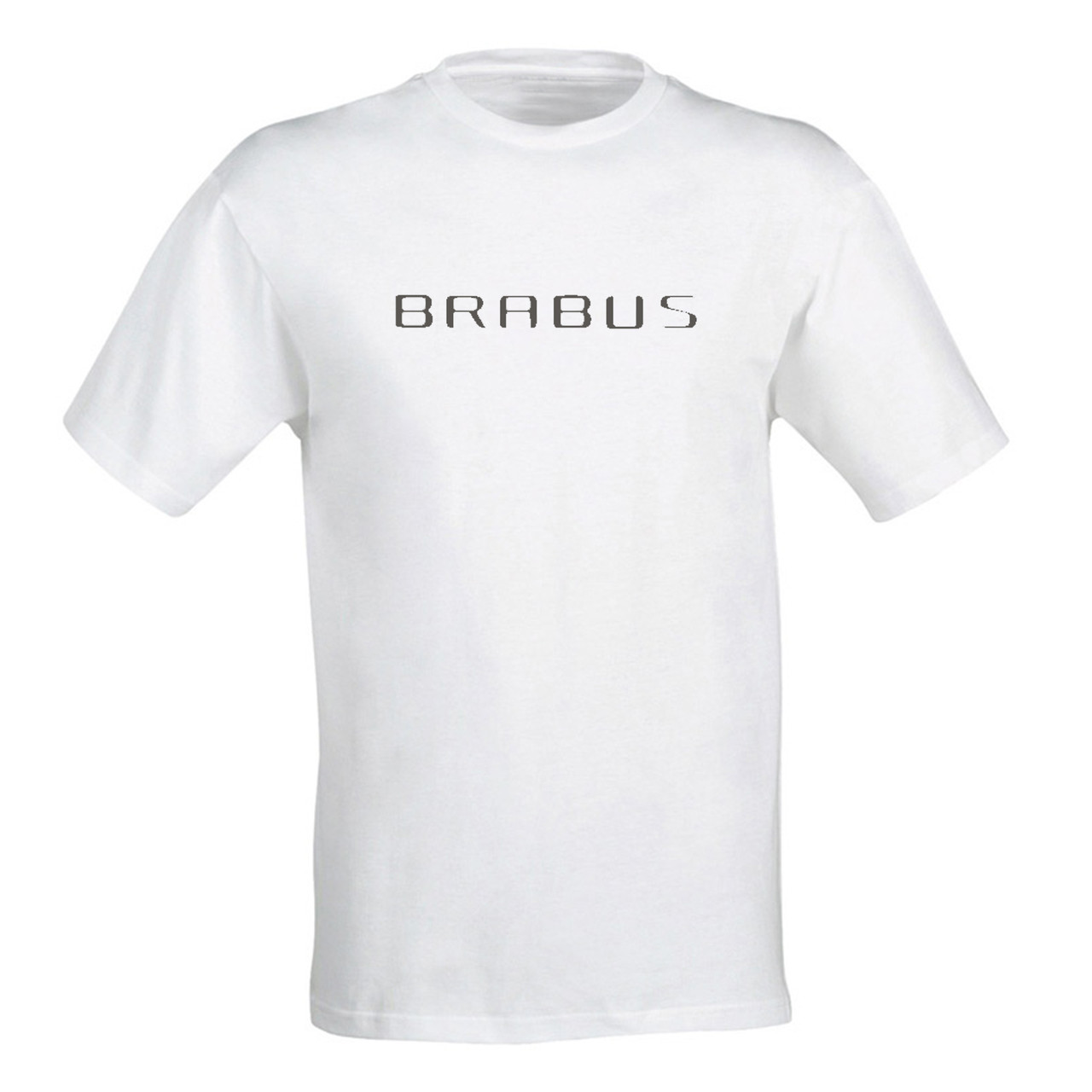 

Мужская футболка с принтом "Brabus 1" XL, Белый Push IT