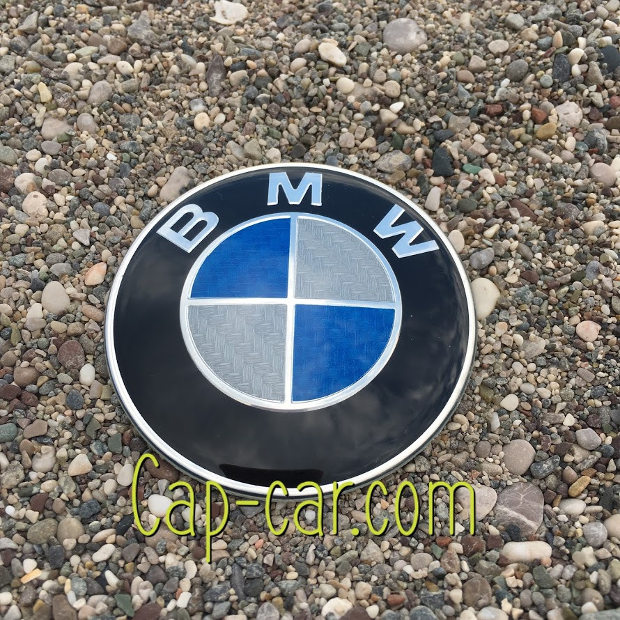3D наклейки для дисків з емблемою BMW carbon 65мм. Ціна вказана за комплект наклейок з 4-х штук.