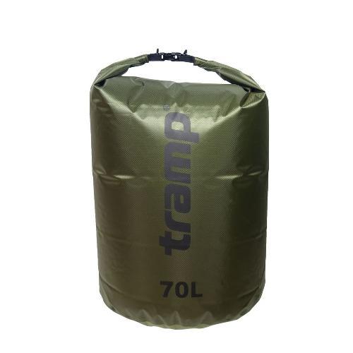 

Гермомешок PVC Diamond Rip-Stop 70л Tramp TRA-209-olive, Оливковый