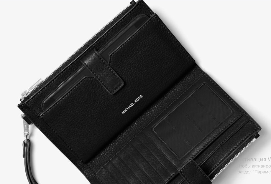 michael kors adele pebbled leather smartphone wallet