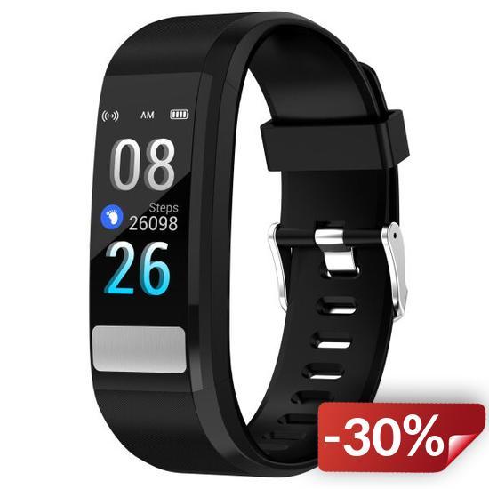 

Фитнес браслет Smart Band ST 115 Pro Тонометр + ЭКГ + ППГ Черный (SB115PEB)