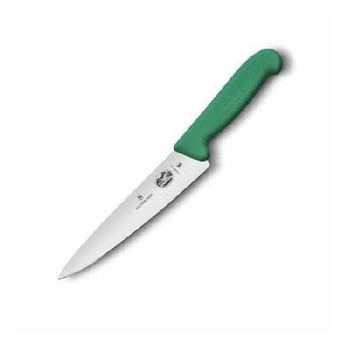 

Ніж кухонний Victorinox Fibrox Carving обробний 15 см зелений (Vx52004.15)