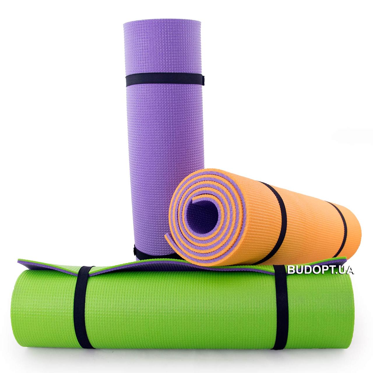  (каремат) для йоги, фитнеса и спорта OSPORT Спорт 8мм (FI-0083 .