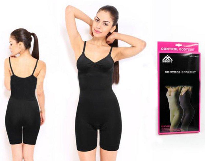 

Белье утягивающее (корректирующее) с шортиками Control Bodysuit ST-9163-BK, черное