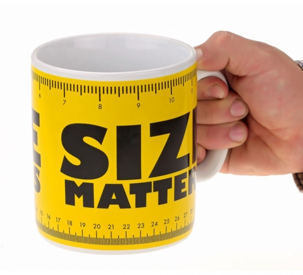 

Чашка гигант Size matters