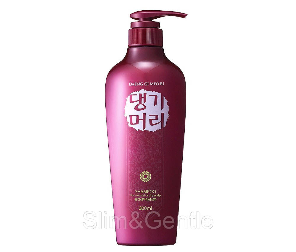 

Шампунь для нормальных и сухих волос Daeng Gi Meo Ri Shampoo For Normal To Dry Scalp 300 мл (8807779080453)