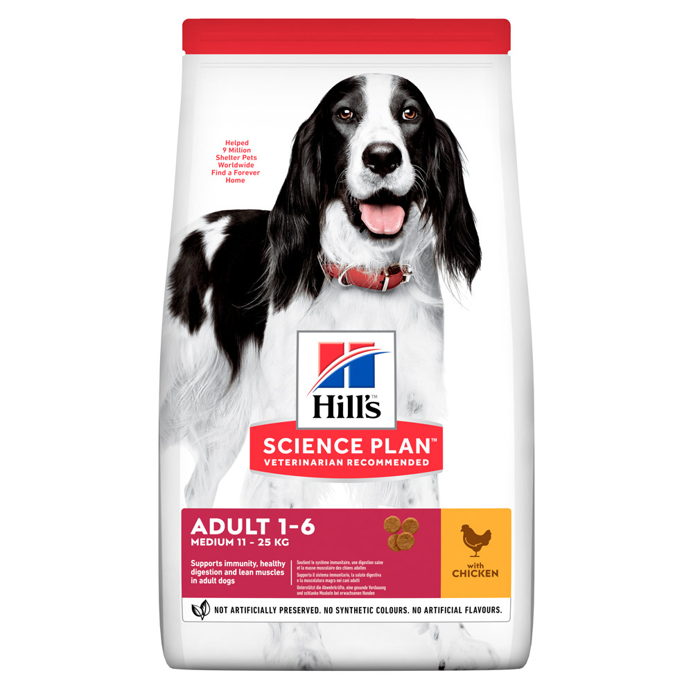 

Hill's SP Canine Adult Medium Chiken, 2,5 кг