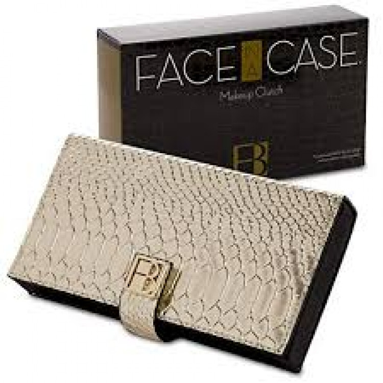 

Клатч для косметики Face in a Case (бежевый)