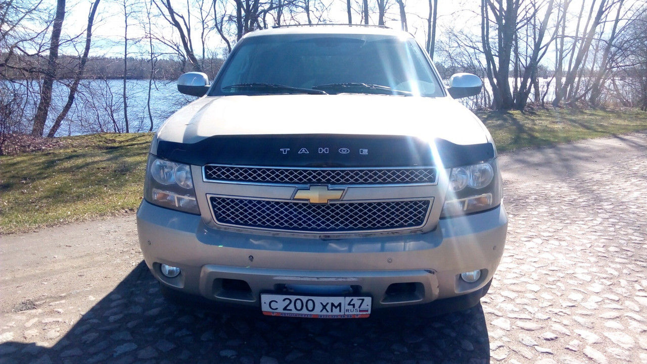 

Мухобойка, дефлектор капота Chevrolet Tahoe (GMT900) с 2007–2014 г.в.