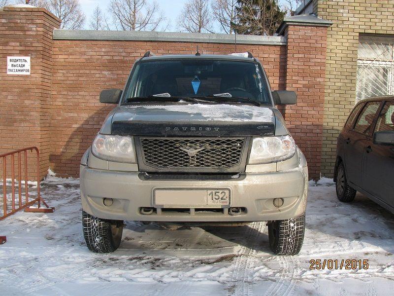 

Дефлектор капота мухобойка UAZ Patriot (3163;3164) 2005 уаз патриот