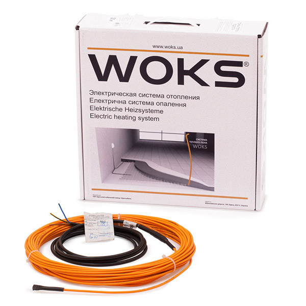 

Тонкий нагревательный кабель WOKS 10-450
