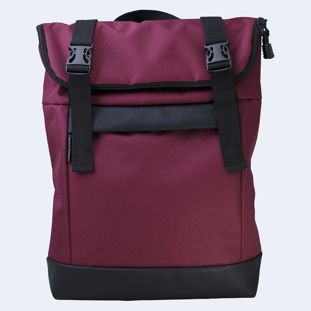 

Рюкзак Twins Rolltop medium бордовый