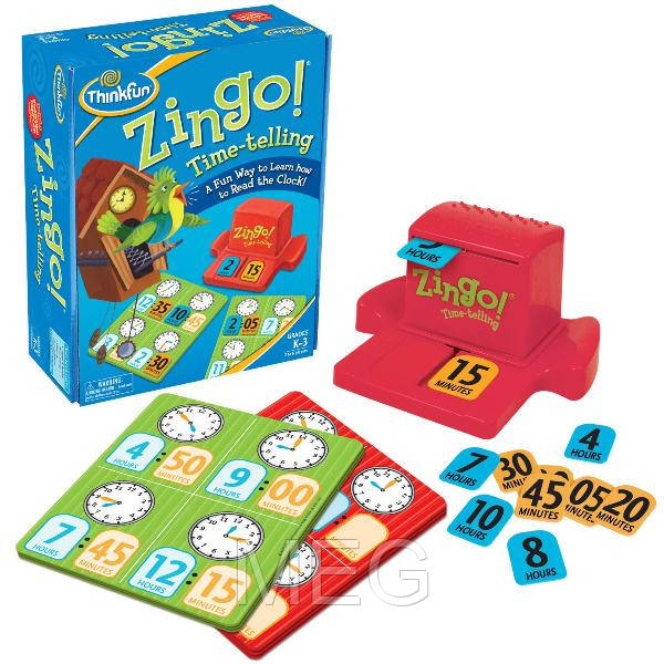 

Игра Зинго Время | ThinkFun Zingo Time-Telling 7705