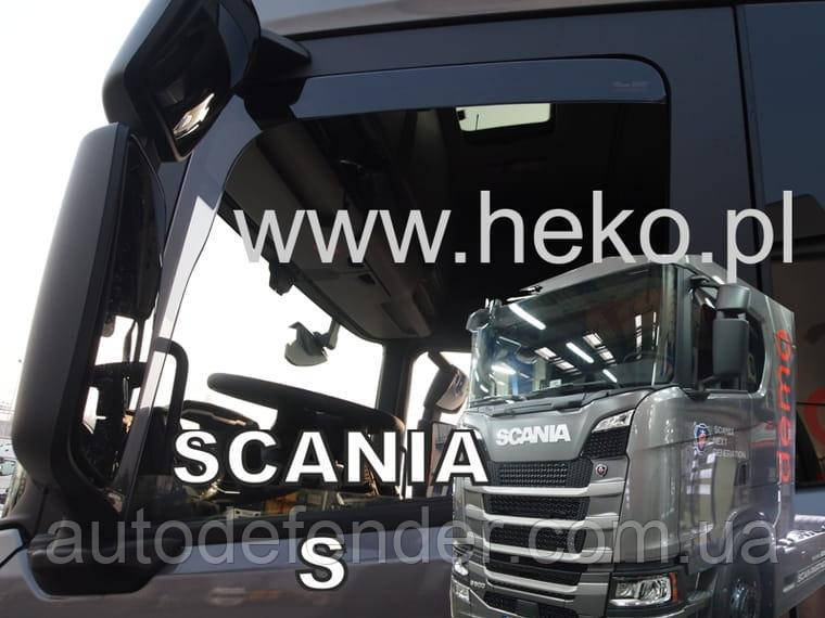 

Дефлекторы окон (вставные!) ветровики Scania S R Seria 2016-, HEKO, 28704