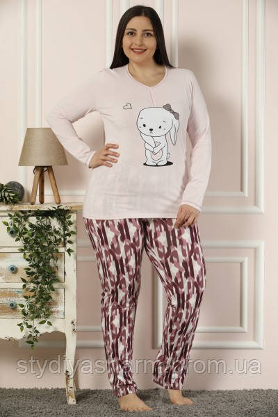 

Женская пижама большого размера : 2XL. 3XL ,4XL , 5XL