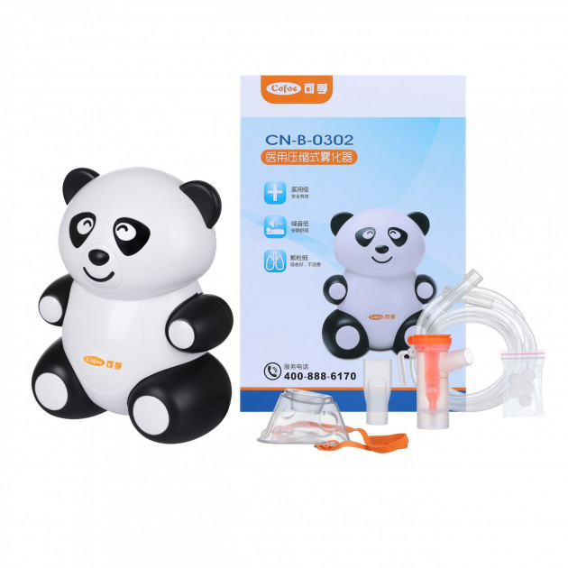 

Ингалятор компрессорный (небулайзер) Cofoe Панда CN-B-0302