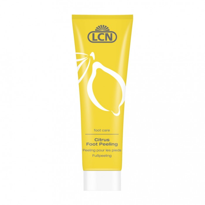 

LCN Citrus Foot Peeling - Освежающий цитрусовый Пилинг для грубой и сухой кожи ног 100 ml