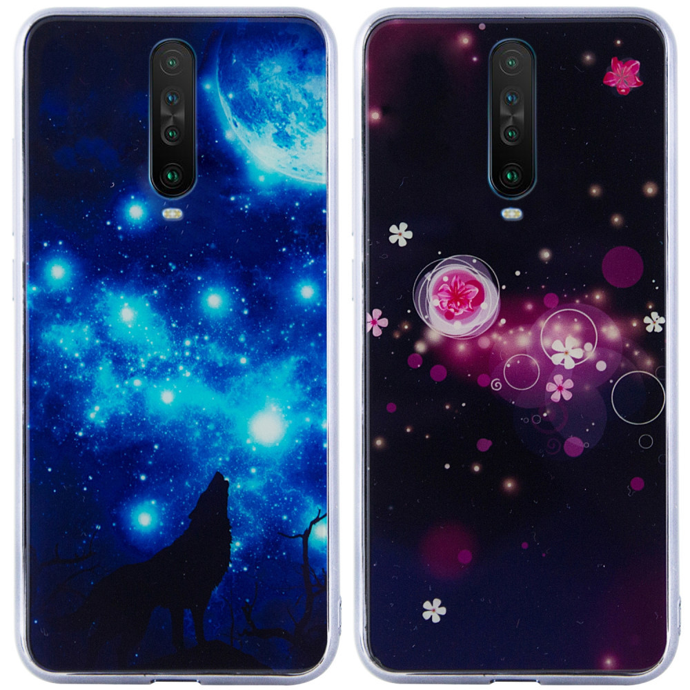 

TPU+Glass чехол Fantasy с глянцевыми торцами для Xiaomi Redmi K30 / Poco X2