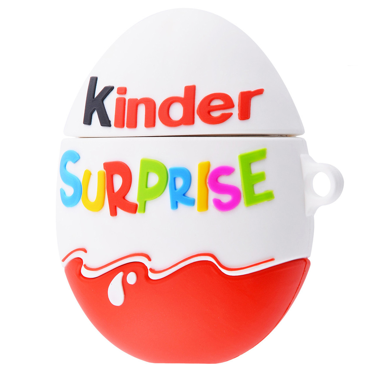 

Силиконовый футляр Kinder Surprise с карабином для наушников AirPods