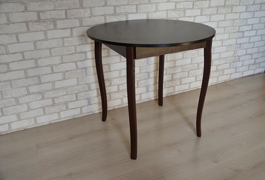 Круглый стол Тавол Крег D1000 ножки фигурные деревянные Венге: 1 660 .