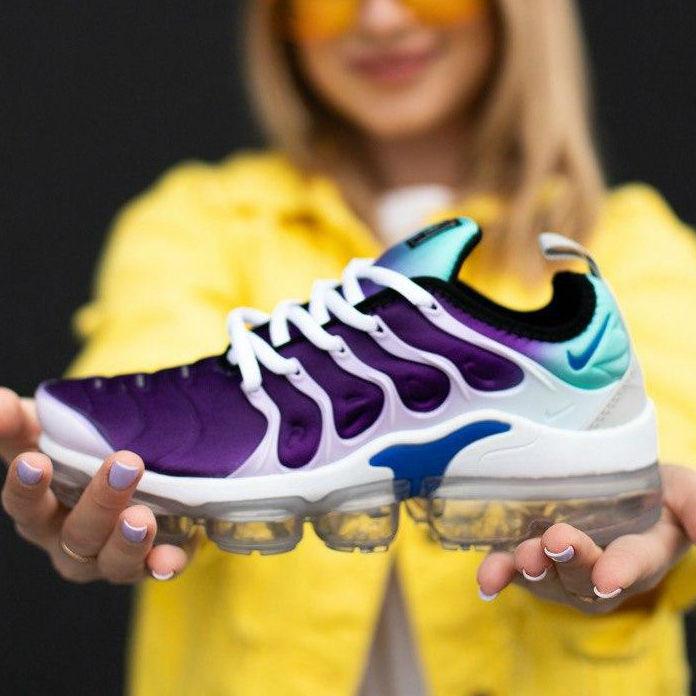 

Nike Air VaporMax Plus Grape | кроссовки женские и мужские; фиолетовые; летние/весенние 45eur - 29.0cm, Фиолетовый