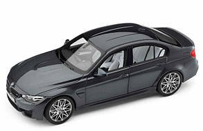 Оригинальная модель автомобиля BMW M3 Competition (F80), Scale 1:18, Mineral Grey (80432411554)