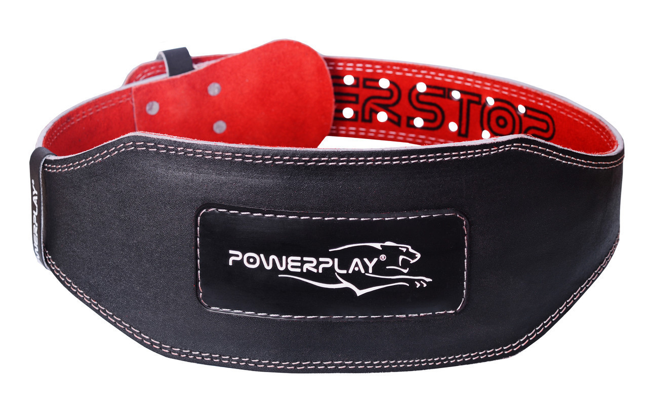 

Пояс для важкої атлетики PowerPlay 5053 M Чорно-червоний (PP_5053_M_Black)