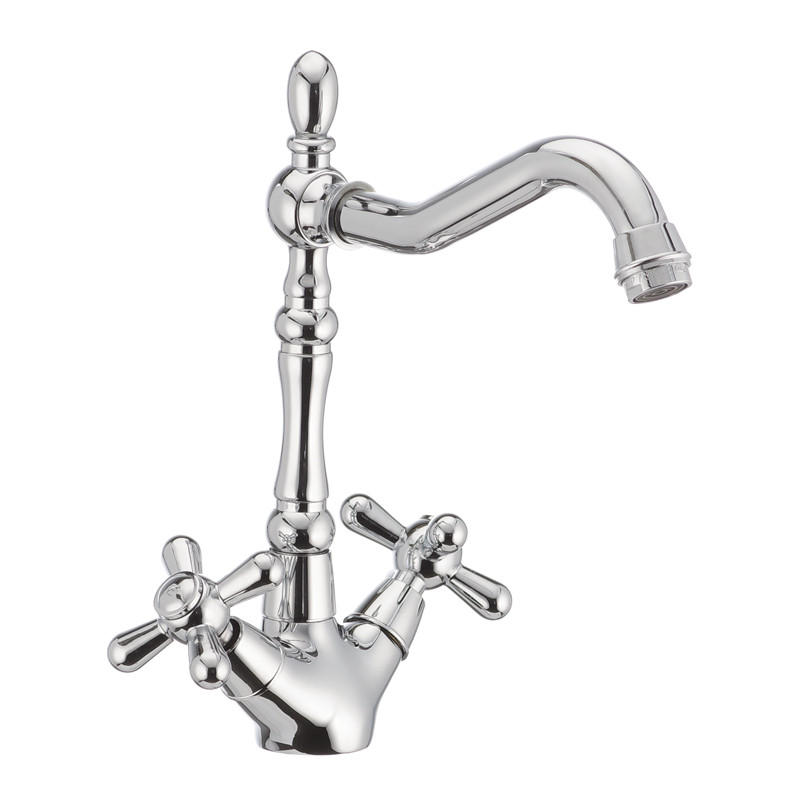 

Смеситель для кухни Haiba DOMINOX 777 (HB0095), Стальной