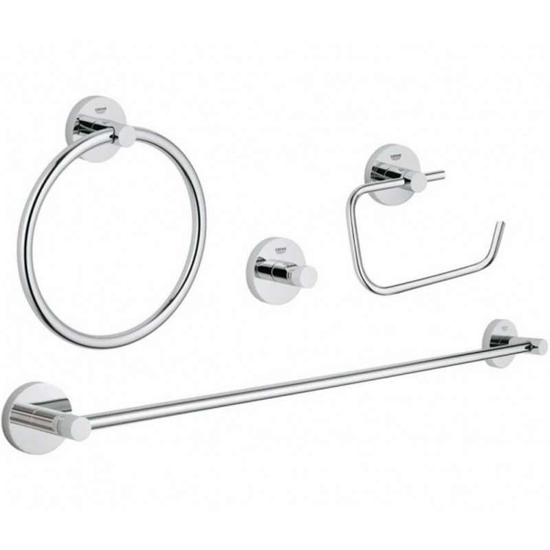 

Набор аксессуаров Grohe Essentials 40823001 4 в 1, Хром