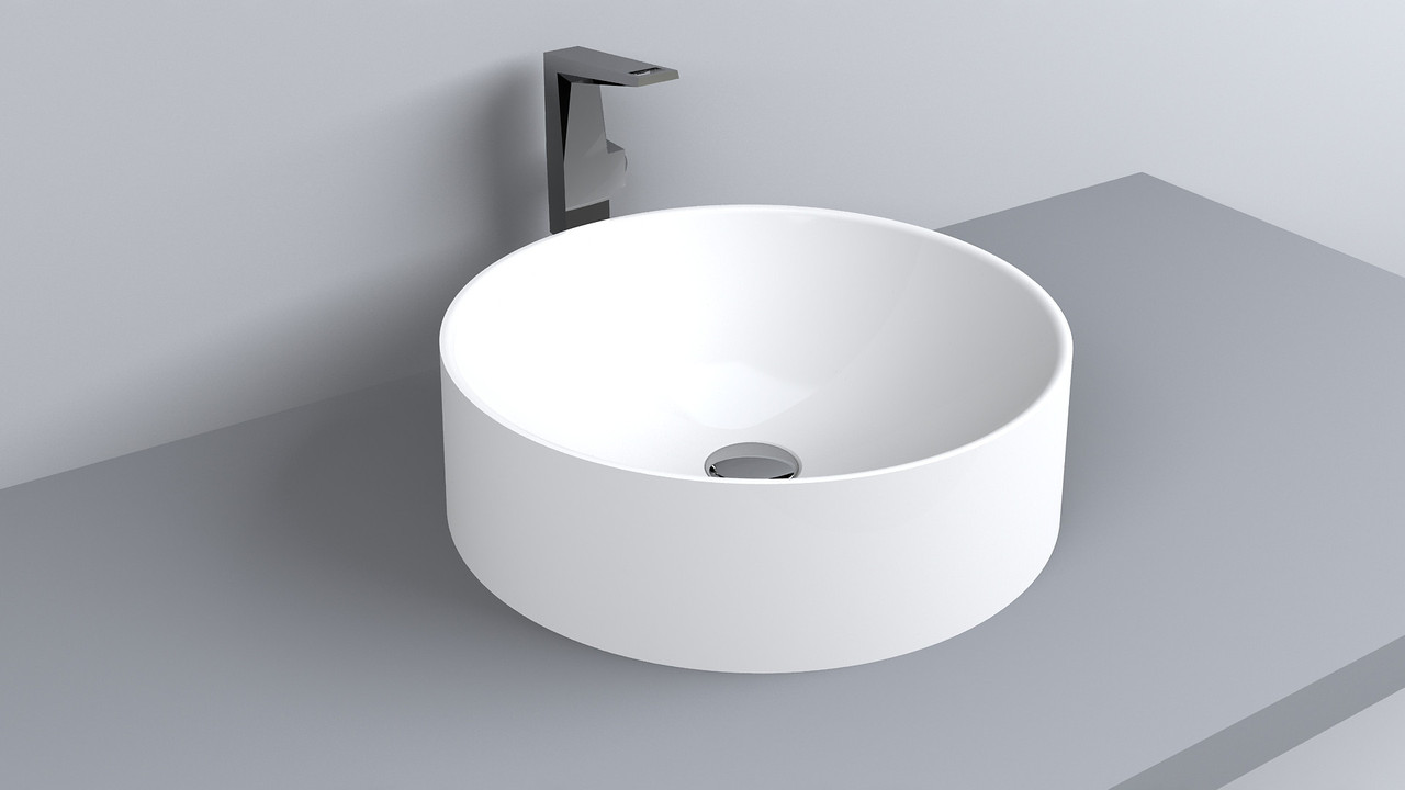 

Умывальник-чаша накладная Fancy Marble Ellel 450