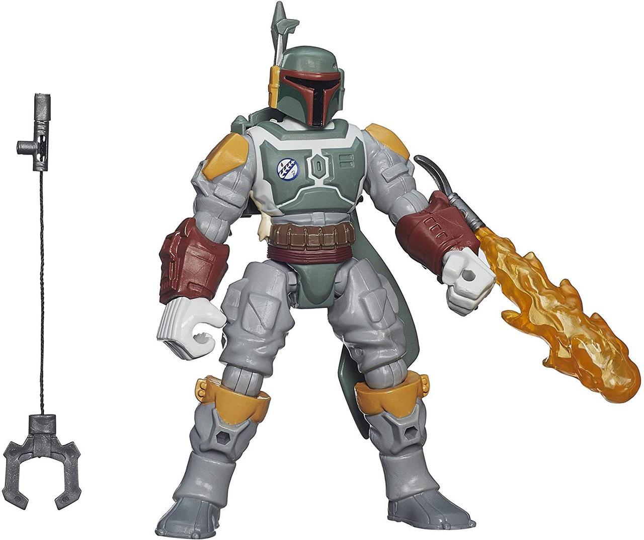 

Разборная фигурка Боба Фетт Машерс с аксессуарами, высота 16 см - Boba Fett, Star Wars, Hero Mashers Hasbro