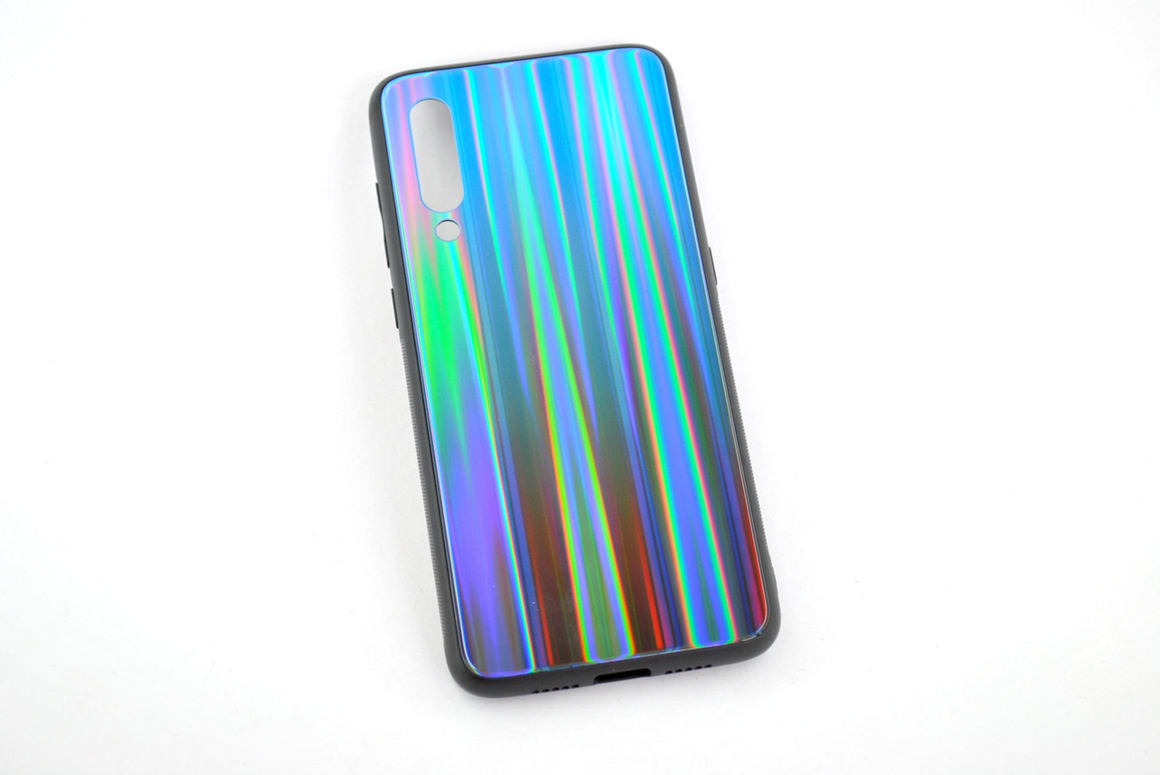 

Чехол Huawei P30 Silicone Glass Shine Gradient Deep blue №10