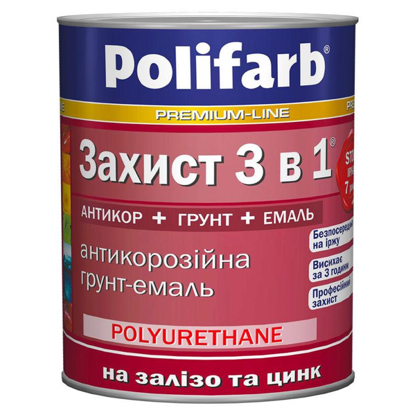 

Емаль захист 3 в 1 , 10 кольорів 2,7 кг.