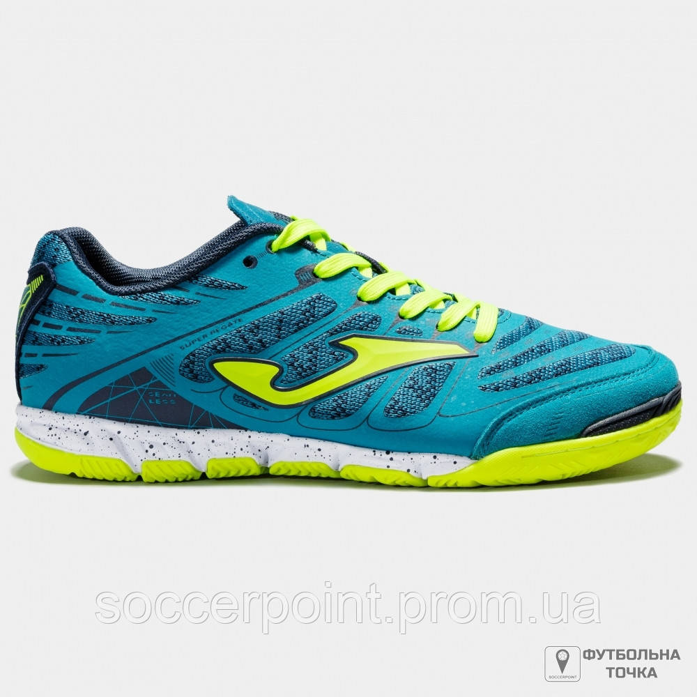 

Футзалки Joma SUPER REGATE 915 (SREGS.915.IN). Футзальные бампы для футзала. Футбольная обувь для футбола.