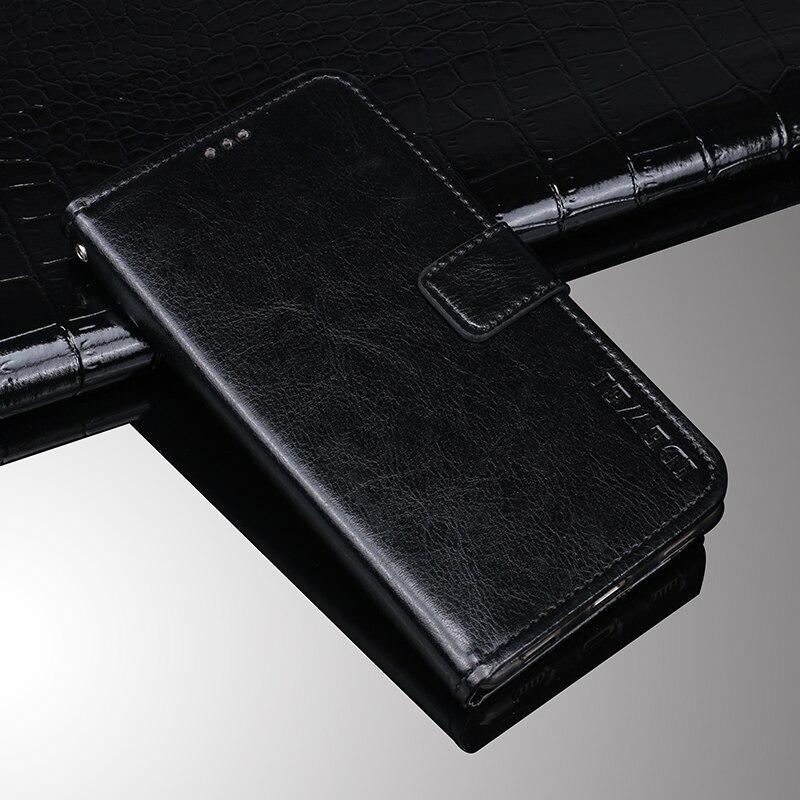 Чехол Idewei для Xiaomi Redmi Note 8 Pro книжка с визитницей черный