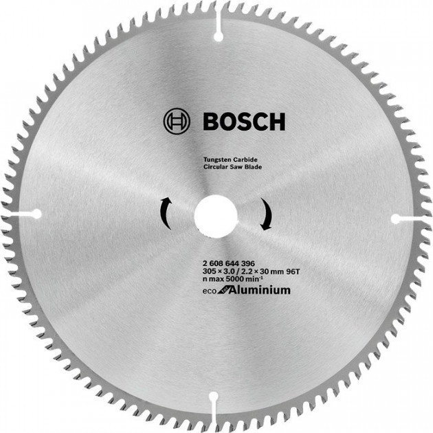 

Пильный диск Bosch Eco for Aluminium 305x3,2x30-96T (2608644396)