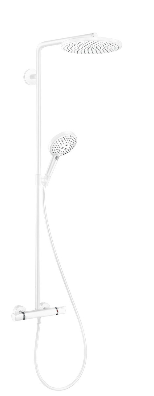 

Душова система HANSGROHE Raindance S 240 Showerpipe PowderRain 1jetP, 27633700, Білий