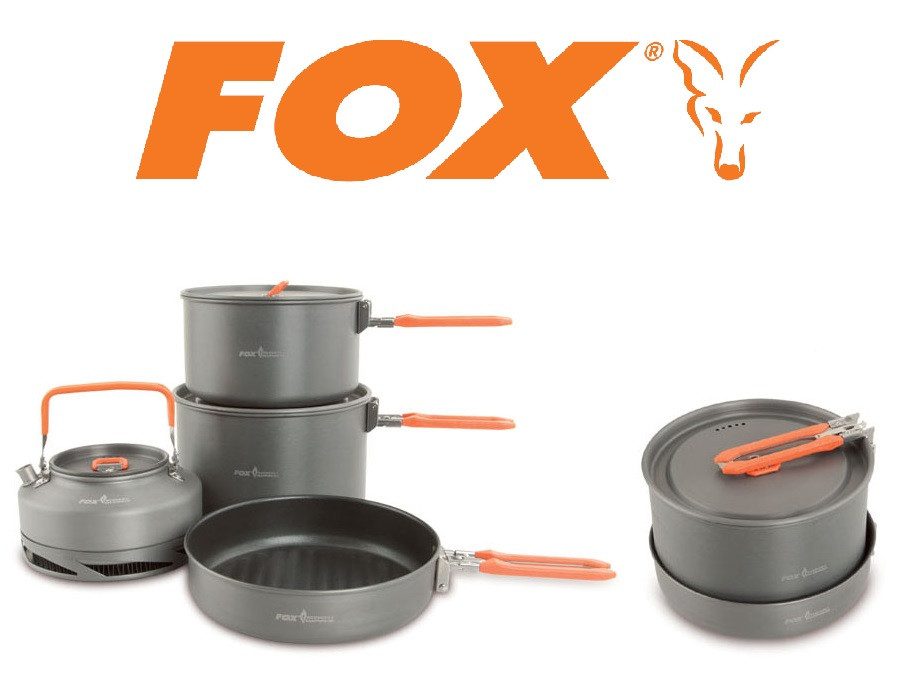 

Набор посуды Fox cookware large 4 pc set, Серый