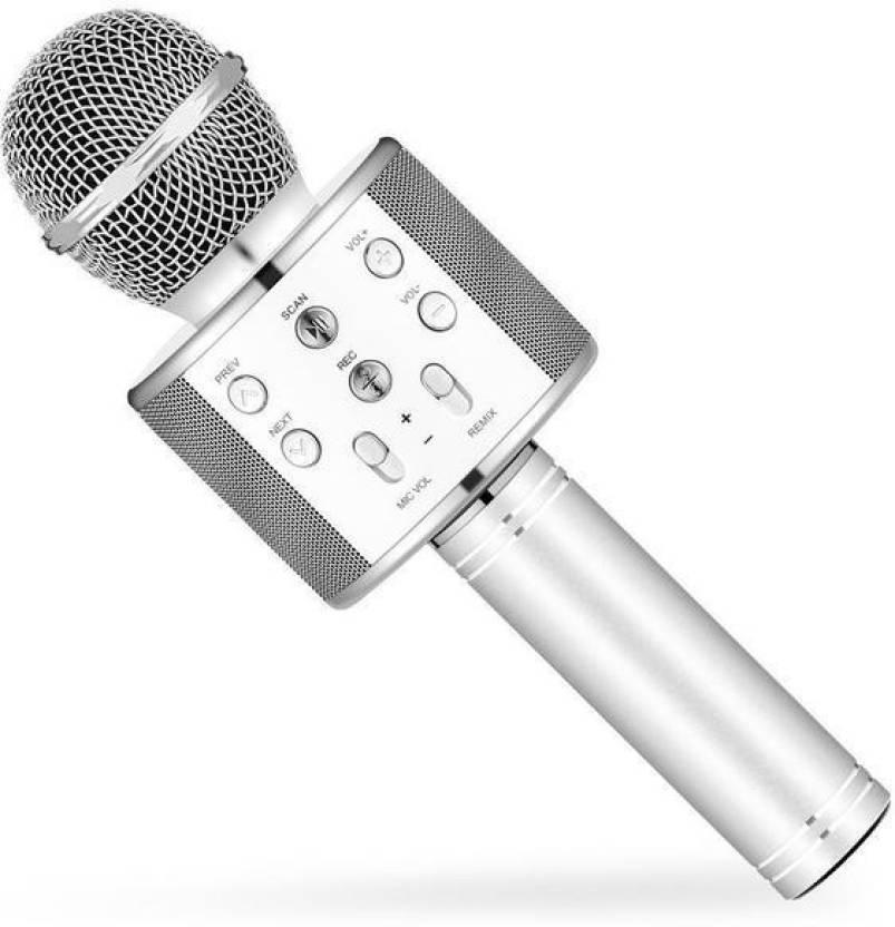 Караоке микрофон Wster WS 858 Серебристый (150)