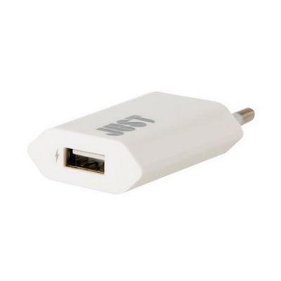 Зарядное устройство JUST Trust USB Wall Charger (1A/5W, 1*USB) (WCHRGR