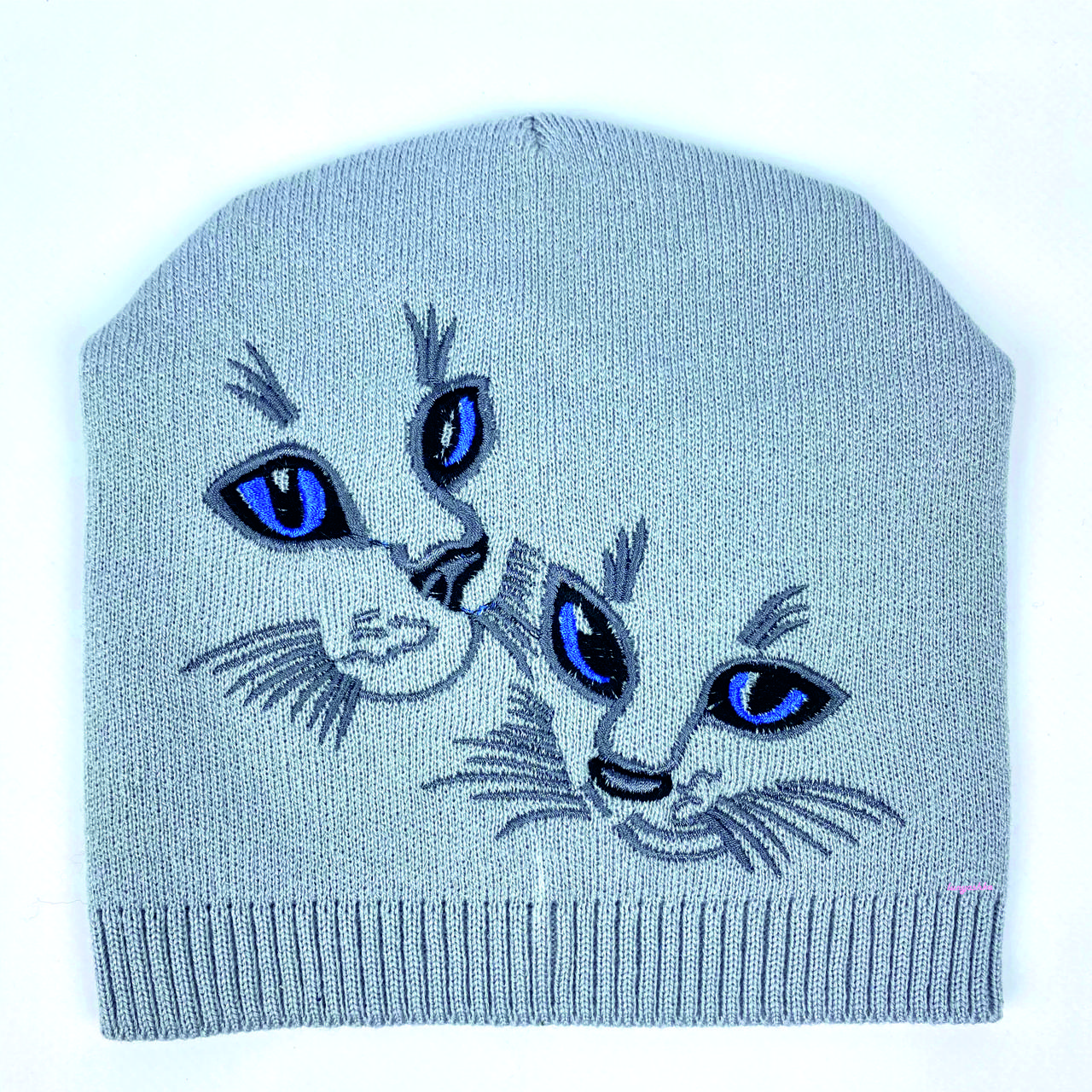 Шапка котик