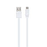 USB кабель Hoco X5 Bamboo Micro (1м, белый), фото 2